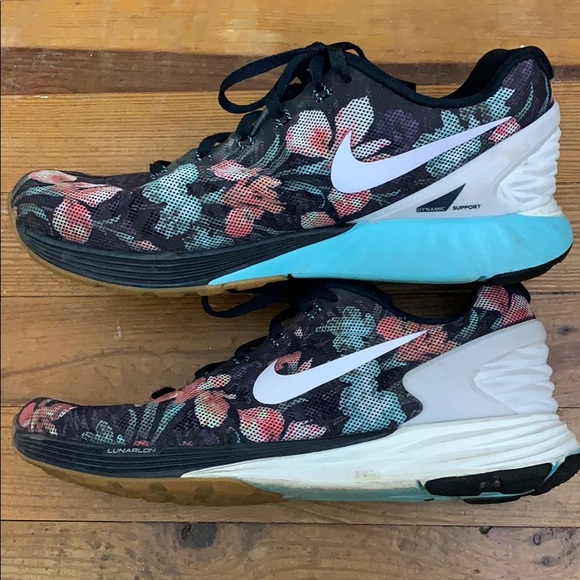RARE Nike Lunarglide 6 Photosynthesis W Size 8 - Picture 2 of 7